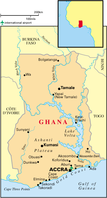 MAP over Ghana